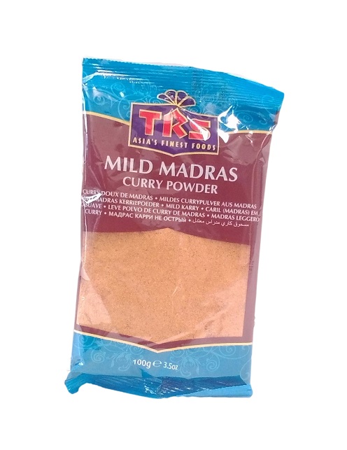 Curry in polvere Madras Mild - Trs 100g.